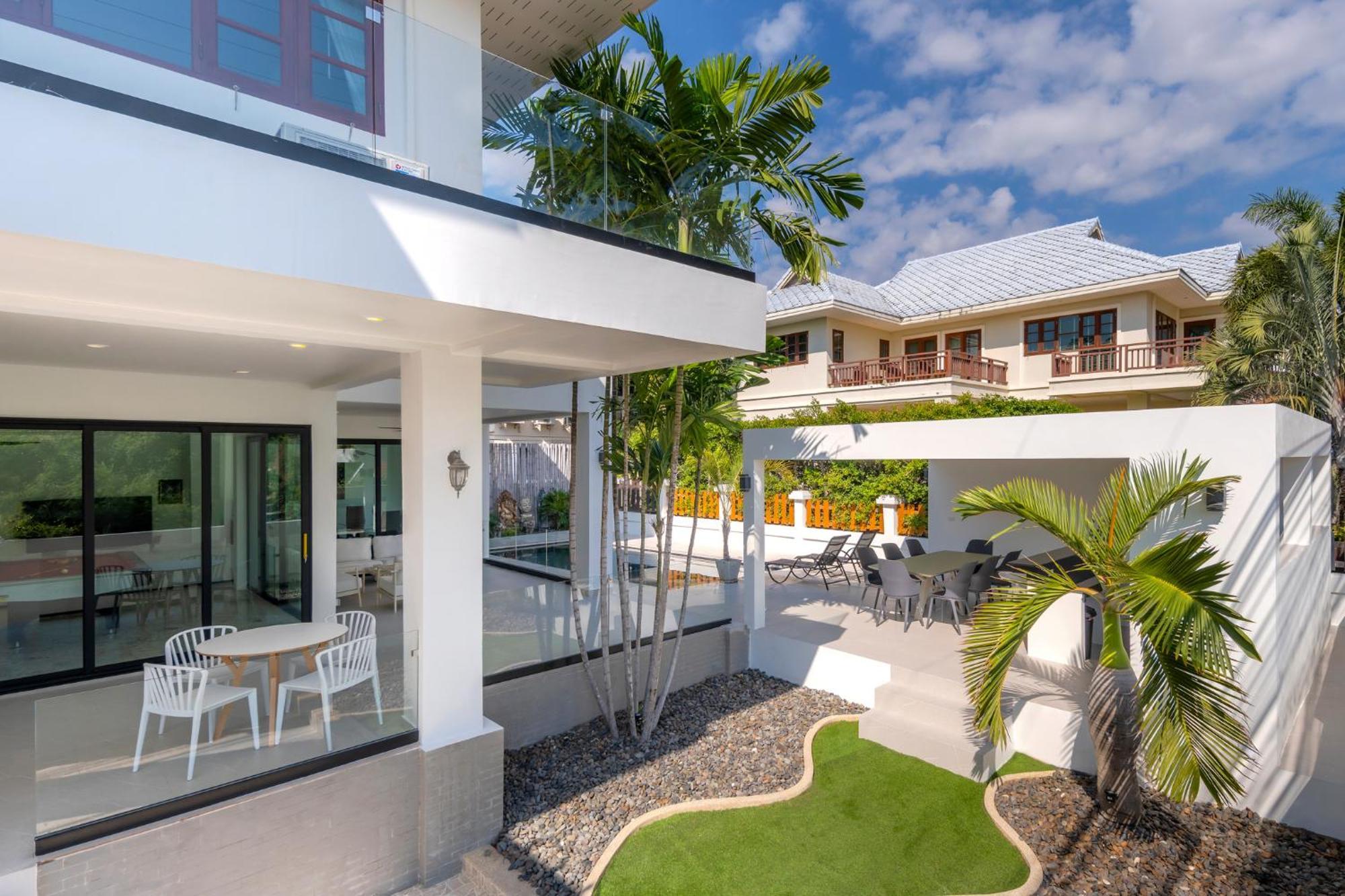 Stunning Villa With Pool And Tropical Garden Hua Hin Exterior photo